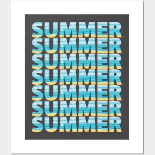 Holiday Summer Beach Style Posters and Art